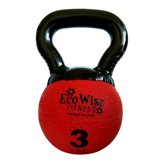 【美國EcoWise】美國EcoWise迷你壺鈴3磅(壺鈴)
