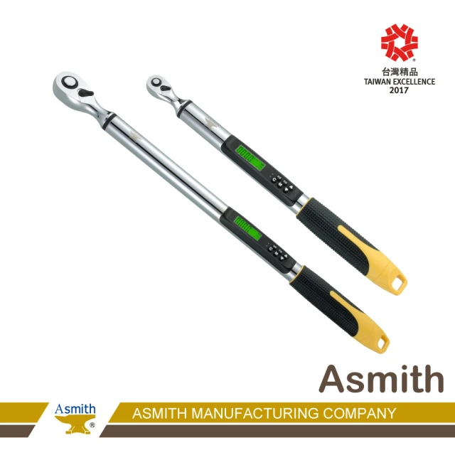 【Asmith(鐵匠牌)】10-200Nm四分頭WQ-200-3 電子式數顯扭力板手(一般型-數位扭力扳手)