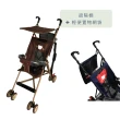 【MIT全球】台灣製造簡易輕便攜背著走嬰兒傘車-兩色(嬰兒推車)