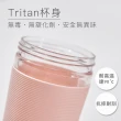 【Kolin 歌林】無線Tritan隨行果汁機_粉紅KJE-MN502PB/粉綠KJE-MN502GB(雙杯組/無塑化劑/USB充電)