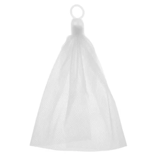 【MUJI 無印良品】洗臉用網狀起泡網/全長約21cm