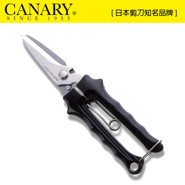 【CANARY 長谷川刃物】剪刀大力士 多用途附齒剪刀-直刃195mm(NAW-195)
