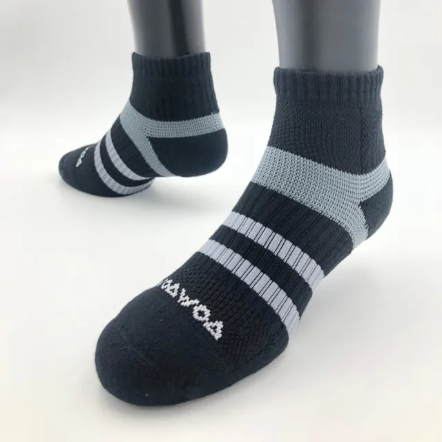 【WOAWOA】能量激發登山襪-中筒-女款｜單雙(登山襪 健走襪 除臭襪 機能襪 運動襪 足弓襪 氣墊襪 8208801)