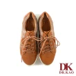 【DK 高博士】牛皮綁帶休閒鞋87-0895-55棕色