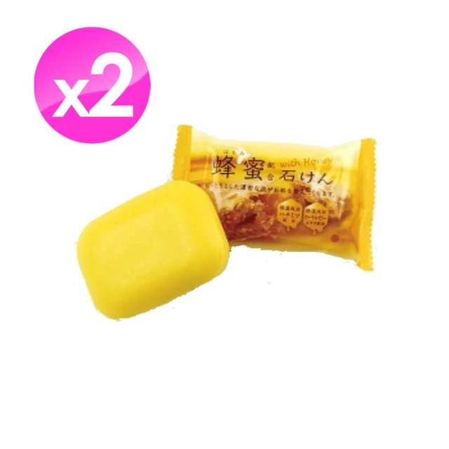 【MAX】蜂蜜香皂80g-2入組(保濕 滋潤 防疫清潔)