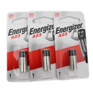 【Energizer 勁量】A23/12V汽車遙控器電池(3入)
