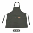 【DREAMCATCHER】新升級防水帆布工作圍裙(料理圍裙 廚房圍裙 防水裙 美容圍裙)