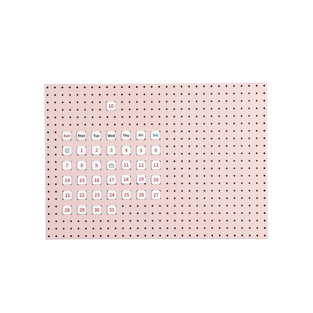 【韓國inpegboard】鐵製洞洞板/收納壁板42x60x1.5cm(四色可選)