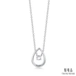 【點睛品】Daily Luxe 水滴造型 18K金鑽石項鍊