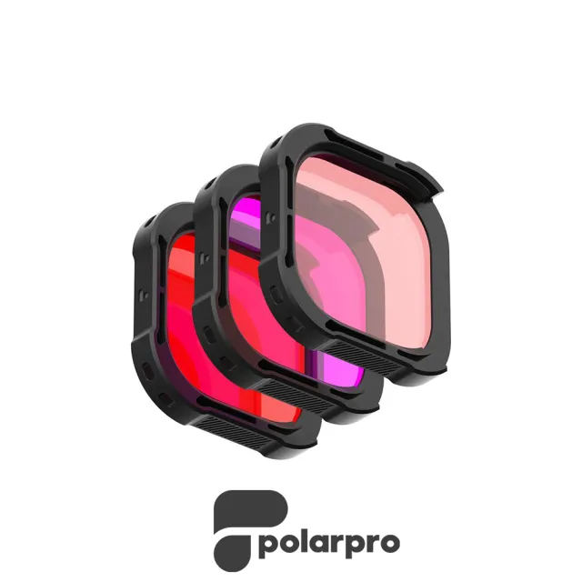 【PolarPro】GoPro Hero9 潛水大師三合一潛水濾鏡_原廠公司貨(GoPro濾鏡 Hero9濾鏡 Hero9潛水鏡)