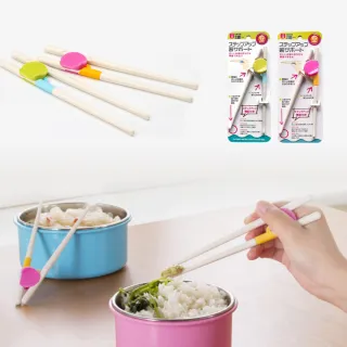 【OLoBaby】日式兒童學習筷(學習餐具/兒童安全餐具/寶寶訓練吃飯/輔助筷/筷子)