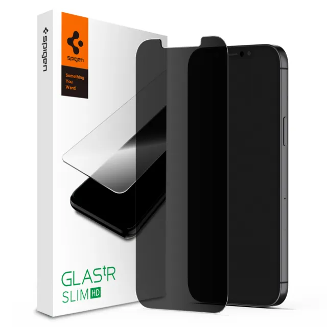 【Spigen】iPhone 12/mini/Pro/Pro Max Glas tR-抗藍光 / 防窺 玻璃保護貼(SGP)
