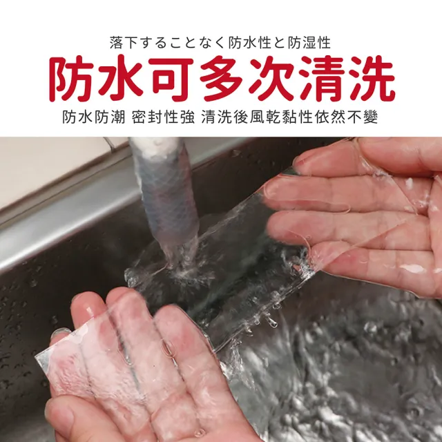 【指選好物】雙面強力膠條 2cmX10m(強力雙面膠 透明免釘 壓克力膠帶)