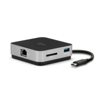 【OWC】USB-C TRAVEL DOCK E(USB-C、USB-A、SD Card、Gigabit 乙太網、HDMI 隨身 USB-C 擴充座)