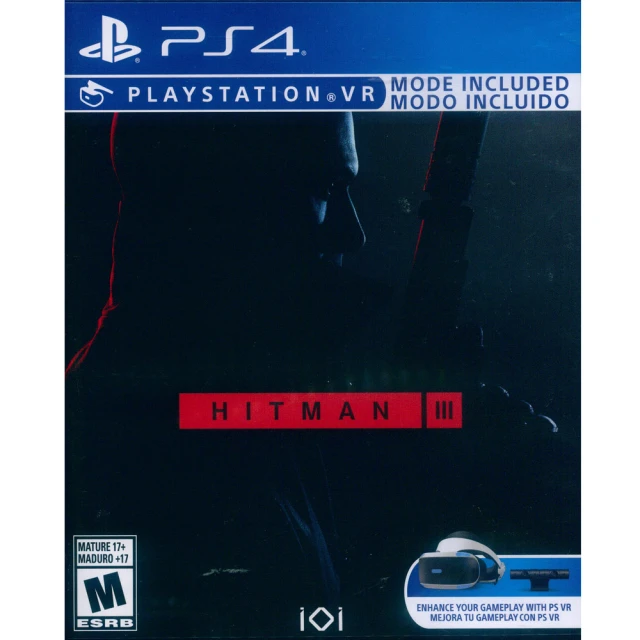 【SONY 索尼】PS4 刺客任務 3  中英文美版(HITMAN 3)