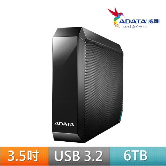 【ADATA 威剛】HM800 6TB 3.5吋外接硬碟