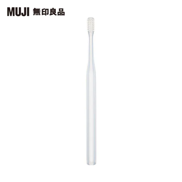 【MUJI 無印良品】聚丙烯牙刷/白.全長約172mm