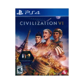 【SONY 索尼】PS4 席德·梅爾的文明帝國VI 中英日文美版(文明帝國 6 Sid Meiers Civilization 6)