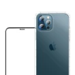 【Meteor】iPhone 12 Pro Max 6.7吋 手機保護超值3件組(透明空壓殼+鋼化膜+鏡頭貼)
