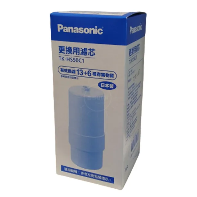 【Panasonic 國際牌】電解水機專用中空絲膜濾芯(TK-HS50C1)