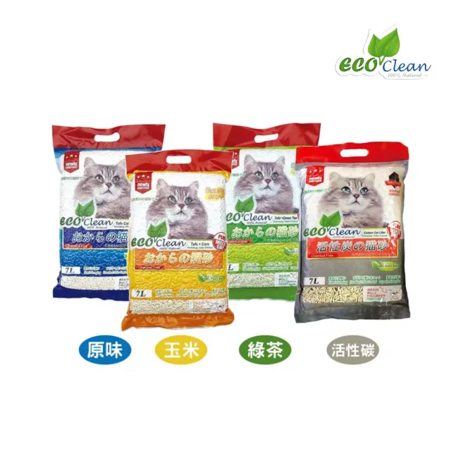 【ECO 艾可】豆腐貓砂 7L/2.8kg(豆腐貓砂)