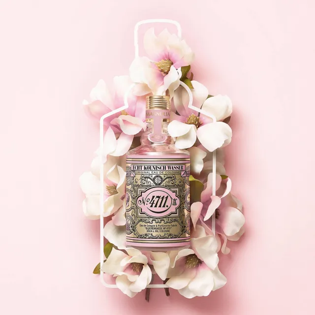【4711】Floral Cologne Magnolia 沐蘭花古龍水100ml(專櫃公司貨)