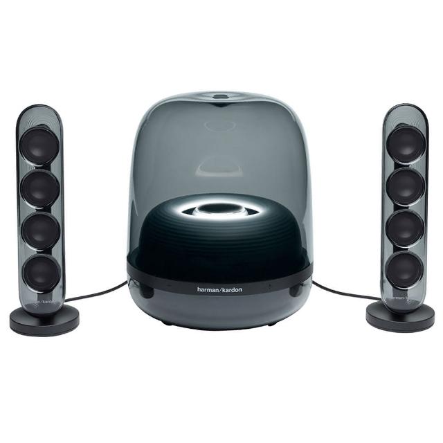 【Harman Kardon】SoundSticks 4 藍牙2.1聲道多媒體水母喇叭-黑色