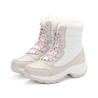 【MINE】保暖防滑防潑水登山雪靴(米)