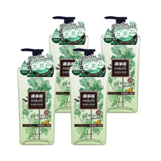 【清淨海】輕花萃系列控油香水洗髮精-檸檬羅勒+柑橘 720g(4入組)