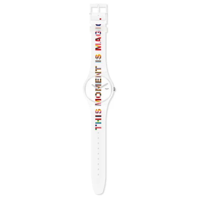 【SWATCH】New Gent 原創系列手錶 TIME S MAGIC 瑞士錶 錶(41mm)