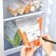 【Dagebeno荷生活】食物密封分類袋保鮮袋 抽取式加厚款可低溫冷凍(L號10入 一盒)