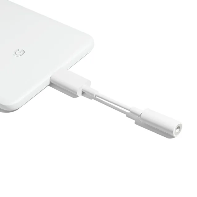 【Google】原廠 USB-C數位 轉 3.5mm 耳機轉接頭(密封袋裝)