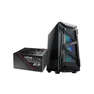 【ASUS華碩 機殼+850W電源】TUF Gaming GT301 電腦機殼+ROG Strix 850W 金牌 電源供應器(黑)