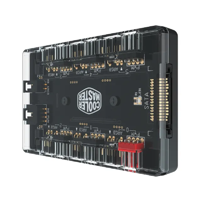 【CoolerMaster】Cooler Master MasterFan ARGB & PWM HUB 1分6 Port 集線器(ARGB HUB)