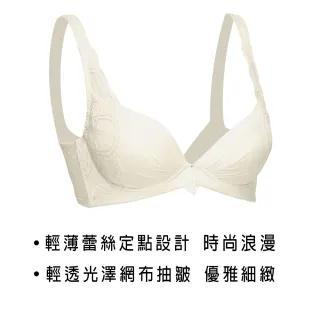 【Swear 思薇爾】香緹女伶系列B-E罩蕾絲包覆女內衣(藍墨色)