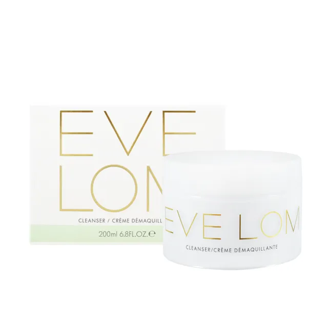 【EVE LOM】全能深層潔淨霜 200ml(內附2條瑪姿林布 卸妝膏 平行輸入)