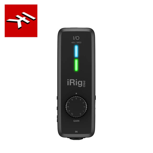 IK Multimedia iRig Pro I/O 行動錄音介面(台灣公司貨 商品保固有保障)