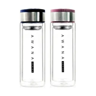 【AWANA】雙層濾網玻璃瓶300ml(GL-300A)