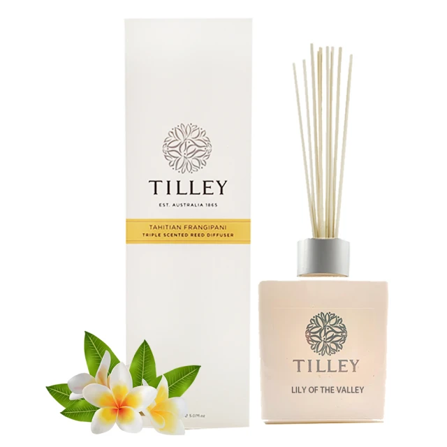 【Tilley 百年特莉】大溪地素馨花香氛水竹精油擴香水(150ml)