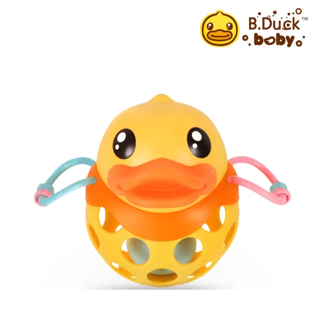 【B.Duck 小黃鴨】小黃鴨玩偶建身球(6個月以上適用)