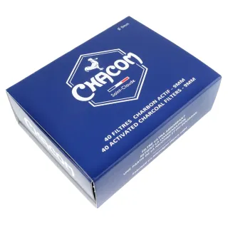 【CHACOM】法國進口-9mm活性碳濾心~40支入