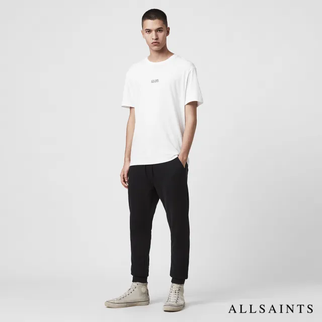 【ALLSAINTS】RAVEN 公羊頭骨休閒抽繩長褲-黑 MF058K