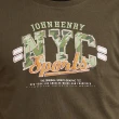 【JOHN HENRY】純棉NYC迷彩短袖T恤-綠