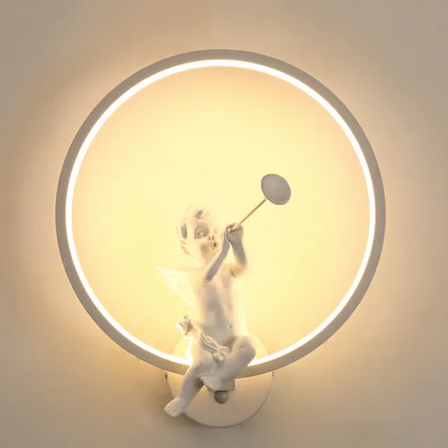 【H&R 安室家】喇叭 LED天使壁燈(ZA0045)