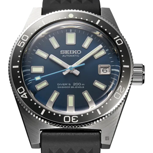 【SEIKO 精工】潛水錶55週年限量款 Prospex 200米潛水機械錶-39.9mm 送行動電源(SLA043J1/8L35-01C0B)