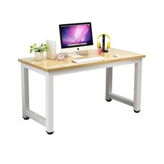 【HTGC】140*60大角鋼辦公桌 快速組裝 加粗腳柱 加厚板材(電腦桌/辦公桌/書桌/桌子/兒童桌/工作桌)