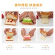 【早餐DIY】四葉草/愛心造型吐司壓模-2入(切模 壓模器 麵包模 三明治模具 野餐 露營 料理用具)