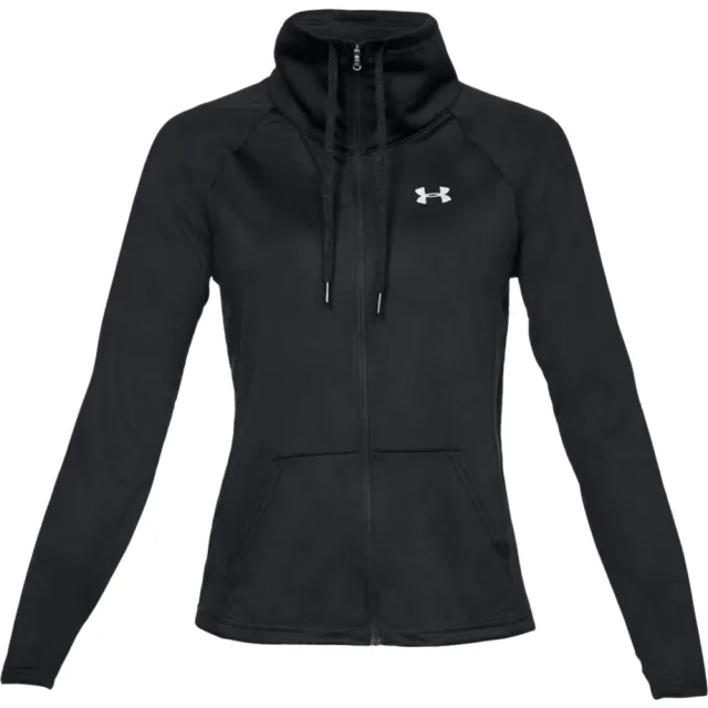 【UNDER ARMOUR】UA 女 Tech外套_1319383-001(黑)