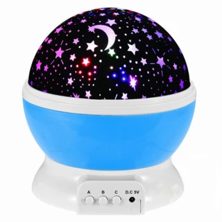 【iSFun】月夜星河＊旋轉浪漫特效USB投影夜燈