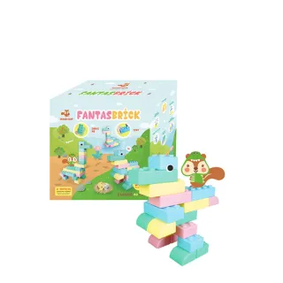 【WOOHOO】FantasBrick 大型搖搖軟積木-40pcs(贈提袋1入)